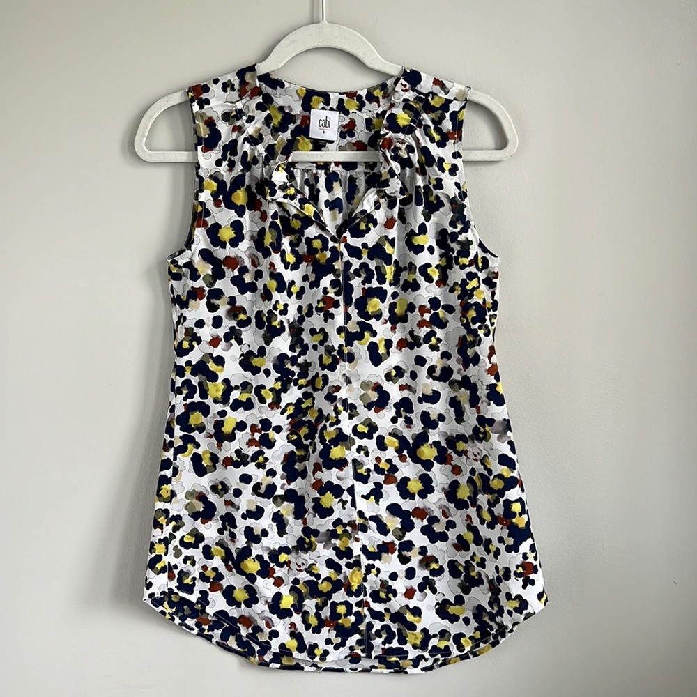 Cabi casual or work sleeveless top